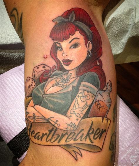 Sexy Pin Up Girl Tattoo Designs Best Tattoos Designs And Ideas
