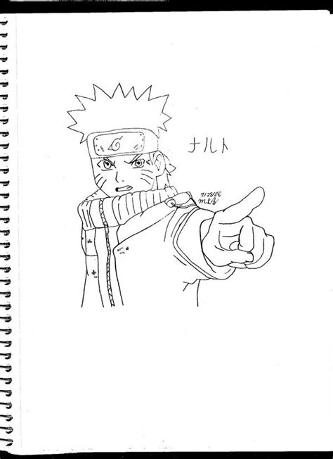 Naruto Pointing By Zenotakamine On Deviantart