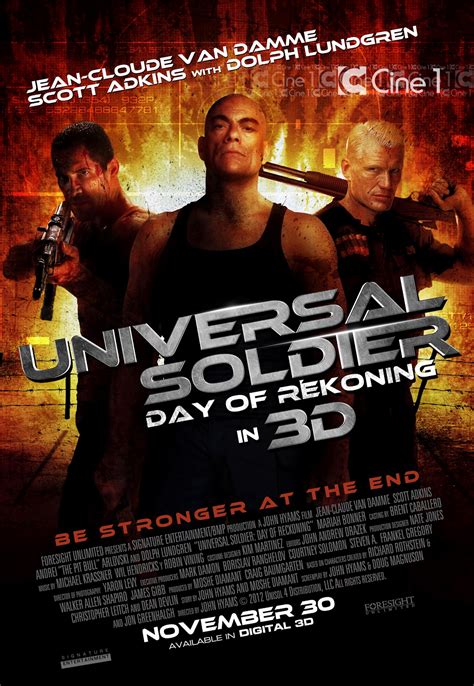 universal soldier day of reckoning poster