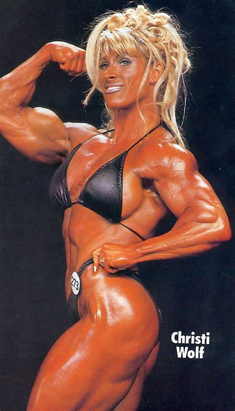Christi Wolf Is A Bodybuilder Model And Former American Professional Wrestler Who Wrestled For