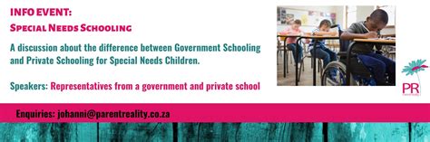 Book Tickets For Info Event Special Needs Schooling Jhb South