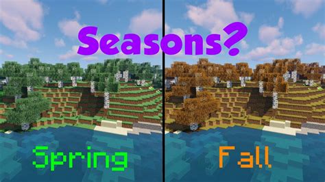 Seasons In Minecraft Serene Seasons Mod 1192 Youtube
