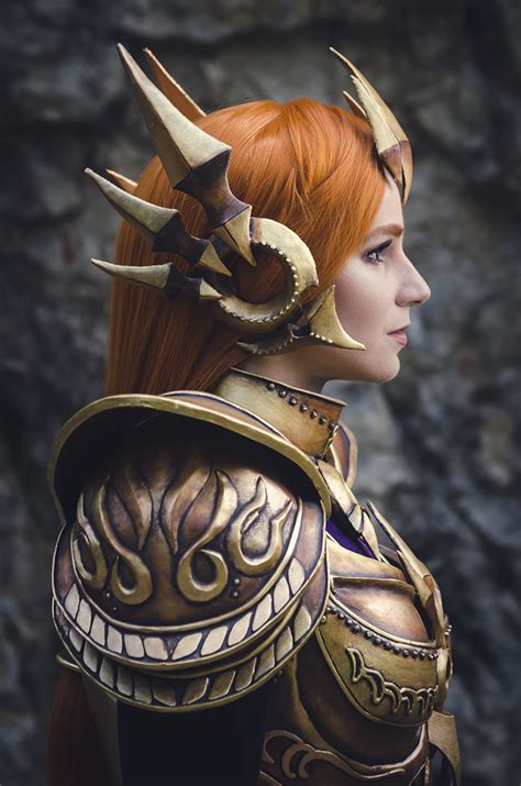 Leona League Of Legends Cosplay By Aoime Videogames Worbla