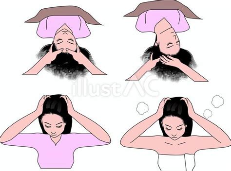 Free Vectors Head Massage