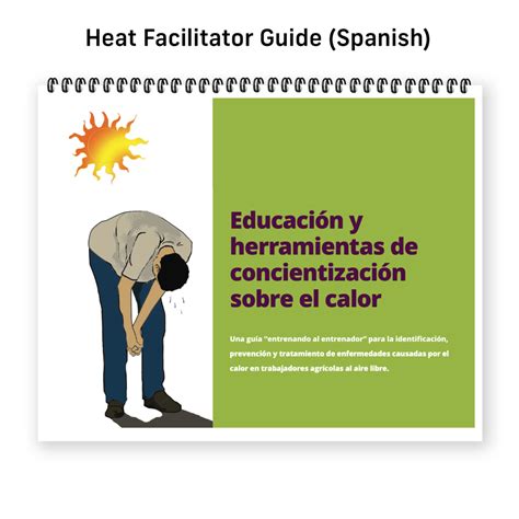 HEAT Education Awareness Facilitator Guide Spanish PNASH Materials Print Ship
