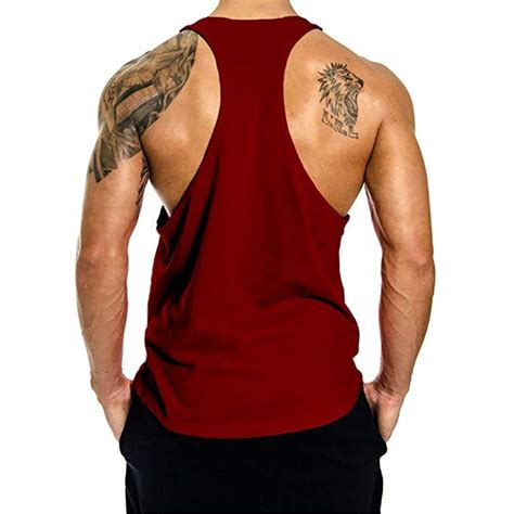 Buy The Blazze Mens Beast Tank Tops Muscle Gym Bodybuilding Vest