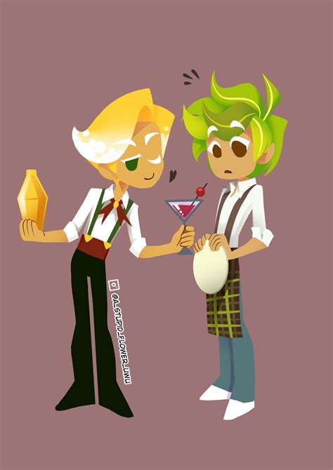Sparkling Cookie And Herb Cookie By Dalia Idk On Deviantart