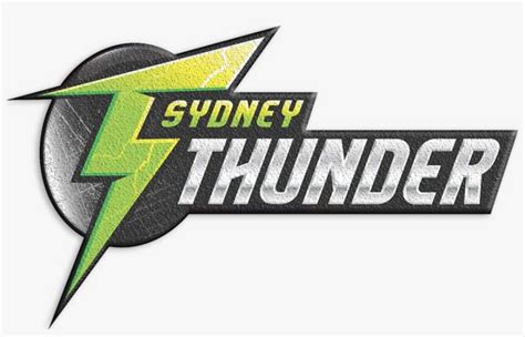 Sydney Thunder Logo Bbl Big Bash League Team Logos Png Image