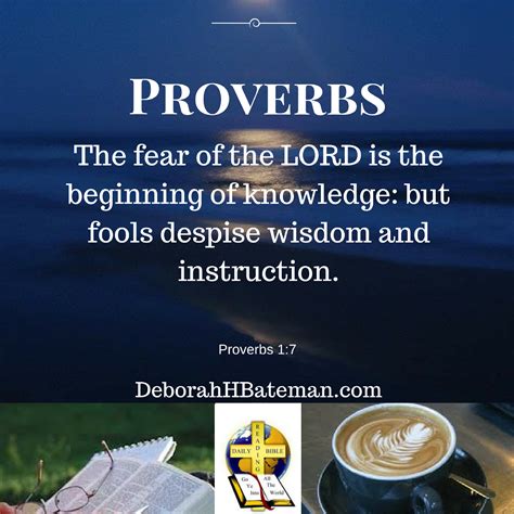 Daily Bible Reading The Proverbs Of Solomon Proverbs 11 7