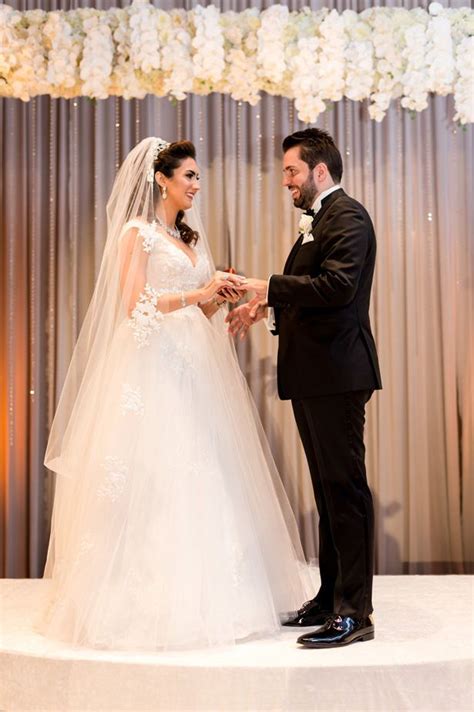 White And Gold Opulent Wedding With Syrian Traditions Opulent Wedding Gold Wedding Dress