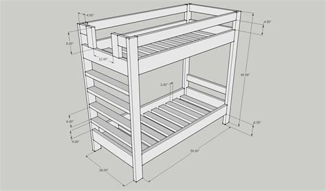 Diy Loft Bed With Stairs Plans Free Diy