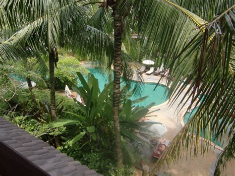 Blick Vom Balkon Unseres Kata Palm Resort Spa Kata Beach Holidaycheck Phuket
