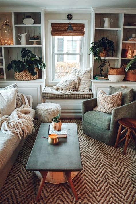 59 Beautiful Rustic Bohemian Living Room Design Ideas 46