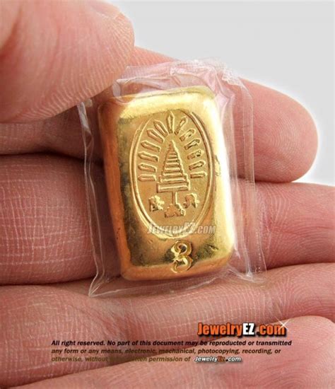 ทองคำแท่งยี่ห้อ แม่ทองสุก น้ำหนัก 45.72กรัม (3บาท) - Engnamheng