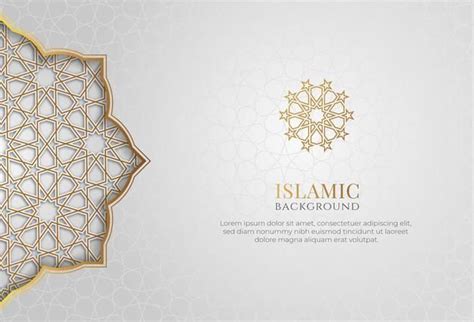 Premium Vector Arabic Islamic Elegant White Luxury Ornament