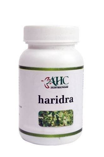 Haridra Turmeric Curcuma Longa Antioxidant Mg Capsules Age Group