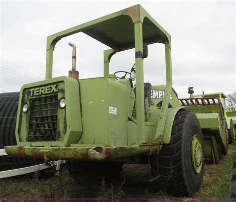 1978 Terex Ts 14d Conventional Scraper In Red Oak Ia Item J8753 Sold