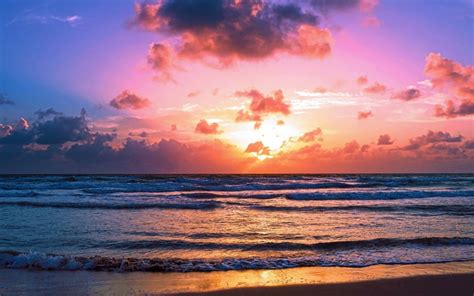 Miami Beach Sunrise Miami Wallpaper Beach Sunset Wallpaper Sunrise
