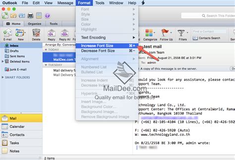 How To Increase Font Size In Outlook Emails