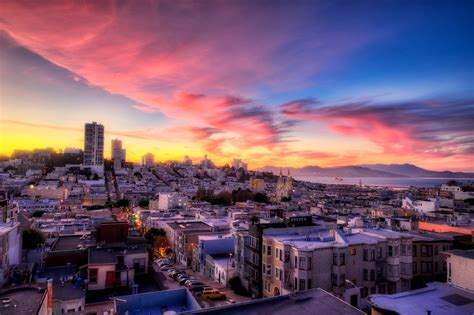 A San Francisco Sunset San Francisco Ca From The Blog At Flickr