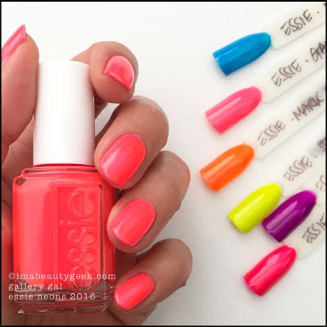 Essie Neons 2016 Collection Swatches And Review Beautygeeks