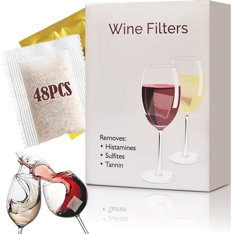 Wine Filter Drops Naturally Reduce Wine Sulfites And
