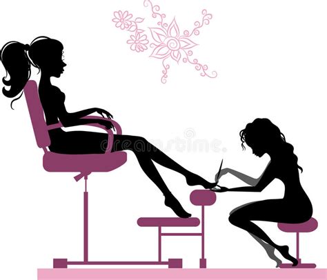 Beauty salon chair sign icon symbol design. Pedicure stock vector. Illustration of nail, freshness ...