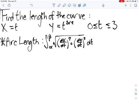 Solvedfind The Exact Length Of The Curve Defined By The Given