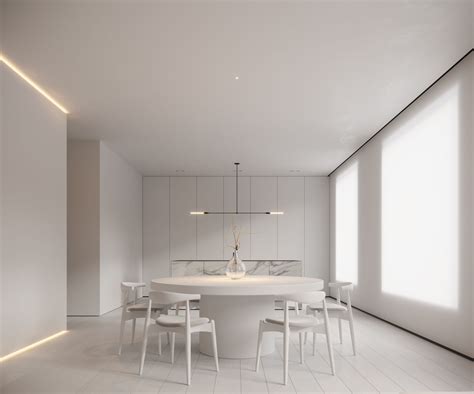 Wfip On Behance Luxury Dining Room Modern Minimalist Interior