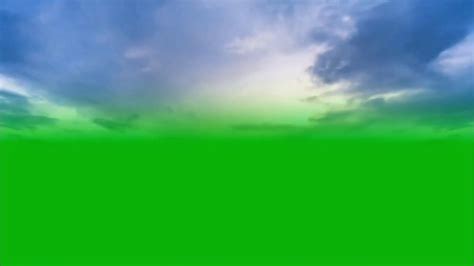 Green Screen Bright Sky 4 Youtube