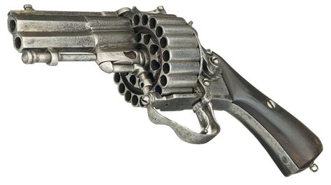 Double Barrel Revolver Ammo Capacity 35 Reloadfires Two Bullets At