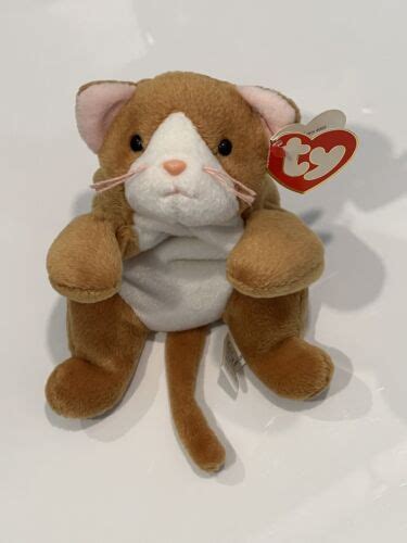 Ty Beanie Baby Babies Nip Old Face White Rd Gen Hang St Gen Tush Tag