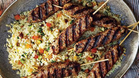 Moroccan Spiced Turkey Skewers With Couscous Salad Safeway