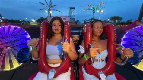 Girls Passing Out Funny Slingshot Ride Compilation Video