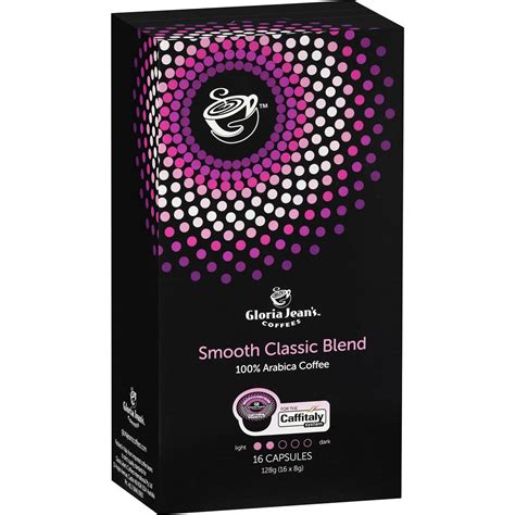 Gloria Jean S Coffees Capsules Smooth Classic Blend 16x8g Woolworths