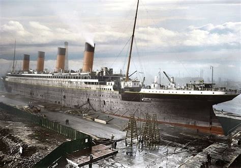 Beautifully Colorized Photos Of The Titanic Titanic Ship Rms