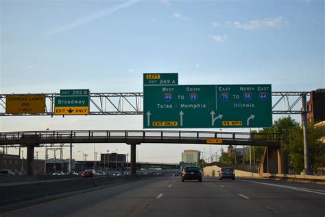 Interstate 70 East St Louis Aaroads Missouri