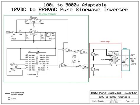 15 12vdc To 220vac Inverter Circuit Diagram Robhosking Diagram