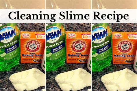 The Best Cleaning Slime Recipe A Fun Way To Clean • Start With The Bed