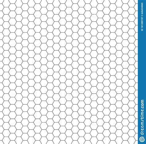 Simple Geometric Background With Hexagonal Cell Texture Honeycomb Grid