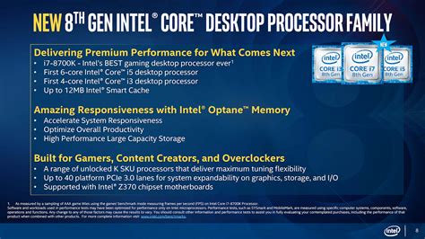 We did not find results for: Intel confirms Coffee Lake CPU family for desktop computers