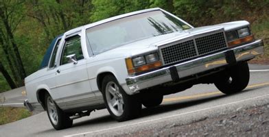 This difference was utilised by the regulators. 76 Mercury Grand Marquis