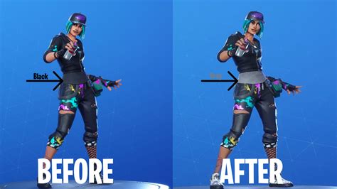 Tilted Teknique Has Had This Bug For A While Where Her Shirt Is Gray