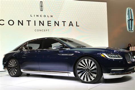 Lincoln Previews A Sleeker High Tech Future With Continental Concept