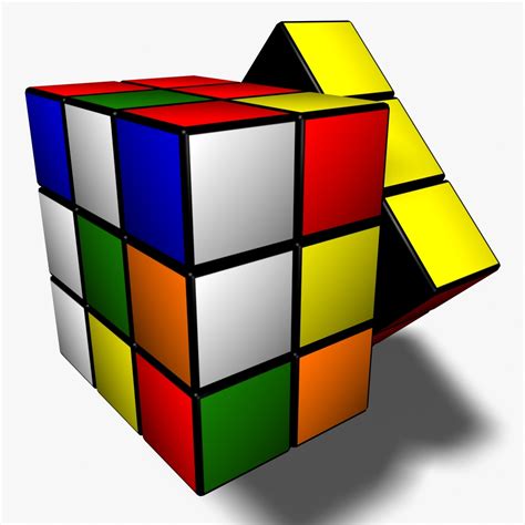 Rubik S Cube 3d Model