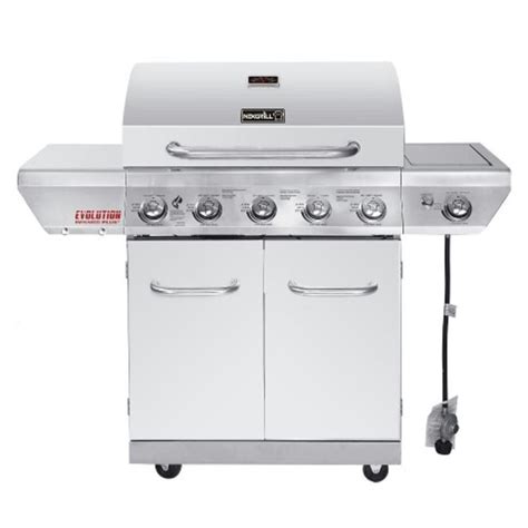 Nexgrill Evolution 5 Burner Stainless Steel Gas Grill With Infrared