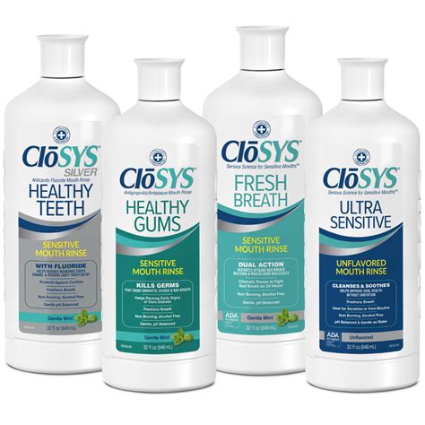 Closys Silver Multi Benefit Mouthwash Closys