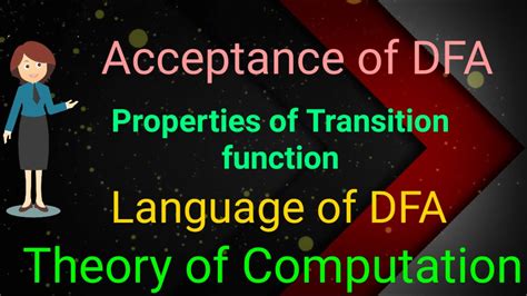 Acceptance Of Dfa Properties Of Transition Function Language Of Dfa