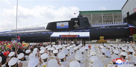North Korea Launches New Tactical Nuclear Attack Submarine