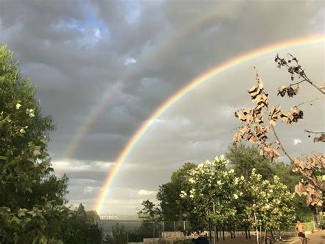 Once That Rainbow Appeared Kxan Viewers Were Quick To Snap A Picture